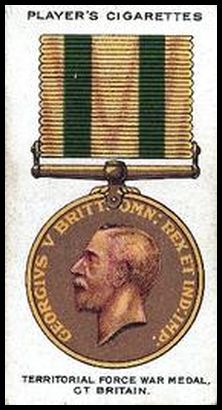 25 The Territorial Force War Medal